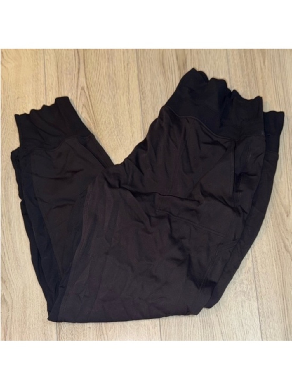 Athleta black leggings joggers sweatpants